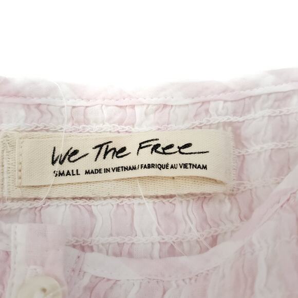 Free People | Little Bit of Something Ombre Crop Oversized Babydoll Top - Picture 3 of 5